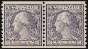 Sale 932, Lot 229, 1916-19 Rotary Press Coil Issue (Scott 486 to 497)