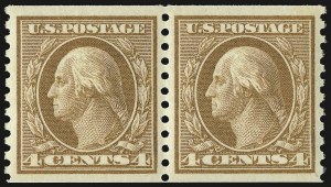 Sale 932, Lot 232, 1916-19 Rotary Press Coil Issue (Scott 486 to 497)
