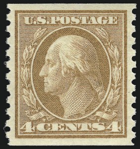 Sale 932, Lot 233, 1916-19 Rotary Press Coil Issue (Scott 486 to 497)