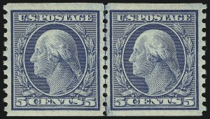 Sale Number 932, Lot Number 234, 1916-19 Rotary Press Coil Issue (Scott 486 to 497)