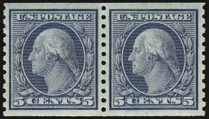 Sale 932, Lot 235, 1916-19 Rotary Press Coil Issue (Scott 486 to 497)