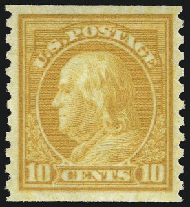 Sale 932, Lot 238, 1916-19 Rotary Press Coil Issue (Scott 486 to 497)