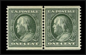 Sale Number 932, Lot Number 25, 1908-10 Coil Issue (Scott 348 to 356)