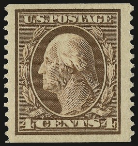 Sale 932, Lot 32, 1908-10 Coil Issue (Scott 348 to 356)