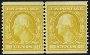 Sale 932, Lot 36, 1908-10 Coil Issue (Scott 348 to 356)