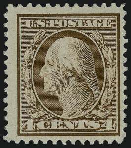 Sale 932, Lot 42, 1909 Bluish Paper (Scott 357 to 366)