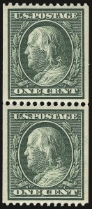 Sale Number 932, Lot Number 58, 1910-11 Coil Issue (Scott 385 to 389)