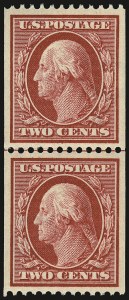 Sale 932, Lot 60, 1910-11 Coil Issue (Scott 385 to 389)