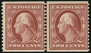 Sale 932, Lot 66, 1910-11 Coil Issue (Scott 385 to 389)
