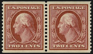Sale 932, Lot 67, 1910-11 Coil Issue (Scott 385 to 389)
