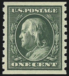 Sale Number 932, Lot Number 78, 1910-13 Coil Issue (Scott 390 to 396)