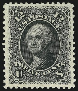 Sale 937, Lot 100, 1875 Re-Issue of 1861-66 Issue
