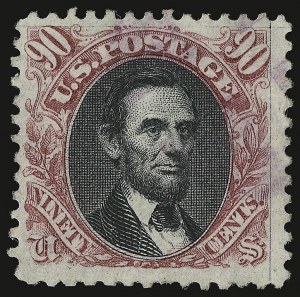 Sale 937, Lot 129, 1875 Re-Issue of 1869 Pictorial Issue