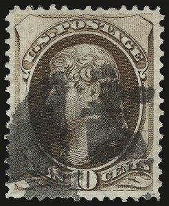 Sale 937, Lot 143, 1870-71 National Bank Note Co. Grilled Issue