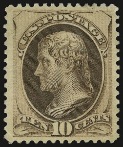 Sale 937, Lot 163, 1879 American Bank Note Co. Issue