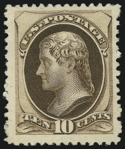 Sale 937, Lot 170, 1880 American Bank Note Co. Special Printing