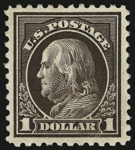 Sale 937, Lot 261, Washington-Franklin and Commemorative Issues