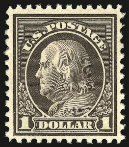 Sale 937, Lot 262, Washington-Franklin and Commemorative Issues