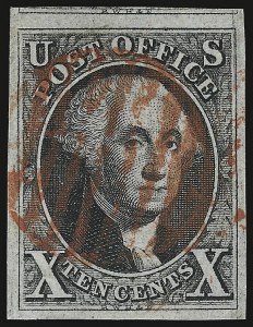 Sale 937, Lot 29, 1847 Issue