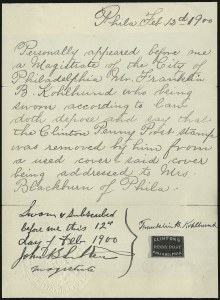 Sale 937, Lot 310, Carriers and Locals