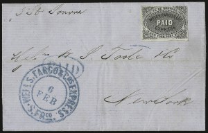 Sale 937, Lot 324, Pony Express