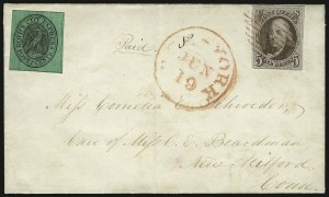 Sale 937, Lot 33, 1847 Issue