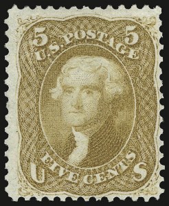 Sale 937, Lot 80, 1861-66 Issue