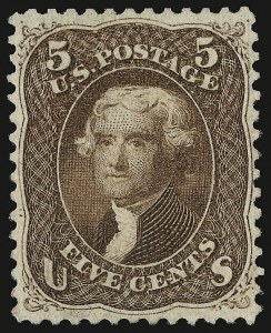 Sale 937, Lot 89, 1861-66 Issue