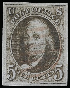 Sale 938, Lot 1011, 1847 Issue