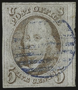 Sale 938, Lot 1013, 1847 Issue