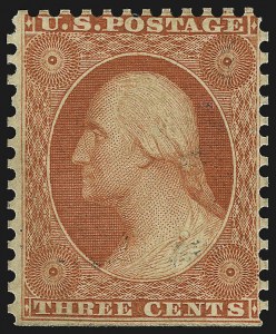 Sale 938, Lot 1100, 1875 Reprint of 1857-60 Issue