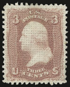 Sale 938, Lot 1136, 1867-68 Grilled Issue
