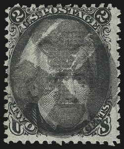 Sale 938, Lot 1140, 1867-68 Grilled Issue