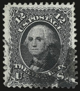 Sale 938, Lot 1143, 1867-68 Grilled Issue