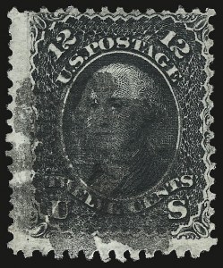 Sale 938, Lot 1144, 1867-68 Grilled Issue