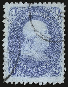 Sale 938, Lot 1146, 1867-68 Grilled Issue