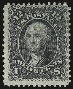Sale 938, Lot 1149, 1867-68 Grilled Issue