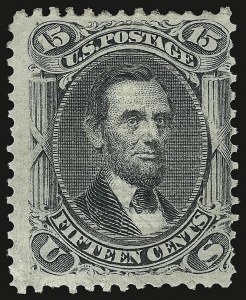 Sale 938, Lot 1150, 1867-68 Grilled Issue
