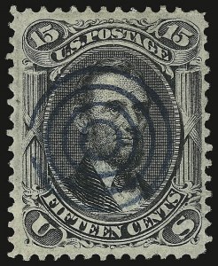 Sale 938, Lot 1160, 1867-68 Grilled Issue