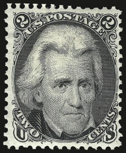 Sale 938, Lot 1165, 1875 Re-Issue of 1861-66 Issue, 2c Black, Re-Issue (103) Sale 938, Lot 1165, 1875 Re-Issue of 1861-66 Issue