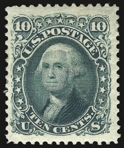 Sale 938, Lot 1172, 1875 Re-Issue of 1861-66 Issue