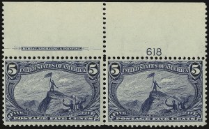 Sale 938, Lot 1455, 1898 Trans-Mississippi Issue