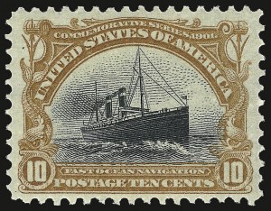 Sale 938, Lot 1481, Pan-American Issue, 10c Pan-American (299) Sale 938, Lot 1481, Pan-American Issue