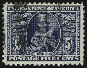Sale 938, Lot 1534, Louisiana Purchase, Jamestown Issues