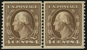 Sale 938, Lot 1553, 1908-09 Washington-Franklin Issues (Scott 331 thru 356)