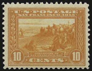 Sale 938, Lot 1596, 1913-15 Panama-Pacific Issue (Scott 397 thru 404)