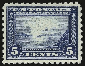 Sale 938, Lot 1598, 1913-15 Panama-Pacific Issue (Scott 397 thru 404)