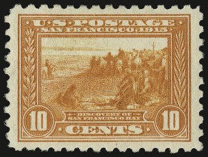 Sale 938, Lot 1598A, 1913-15 Panama-Pacific Issue (Scott 397 thru 404)