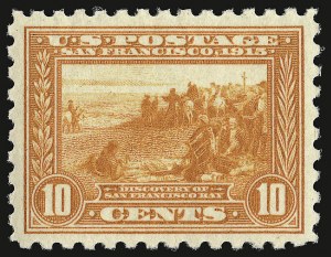 Sale 938, Lot 1599, 1913-15 Panama-Pacific Issue (Scott 397 thru 404)