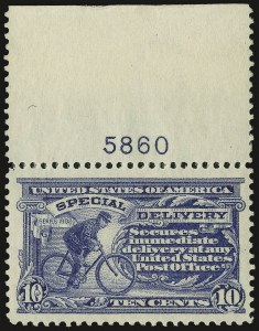 Sale 938, Lot 1838, Special Delivery and Registration